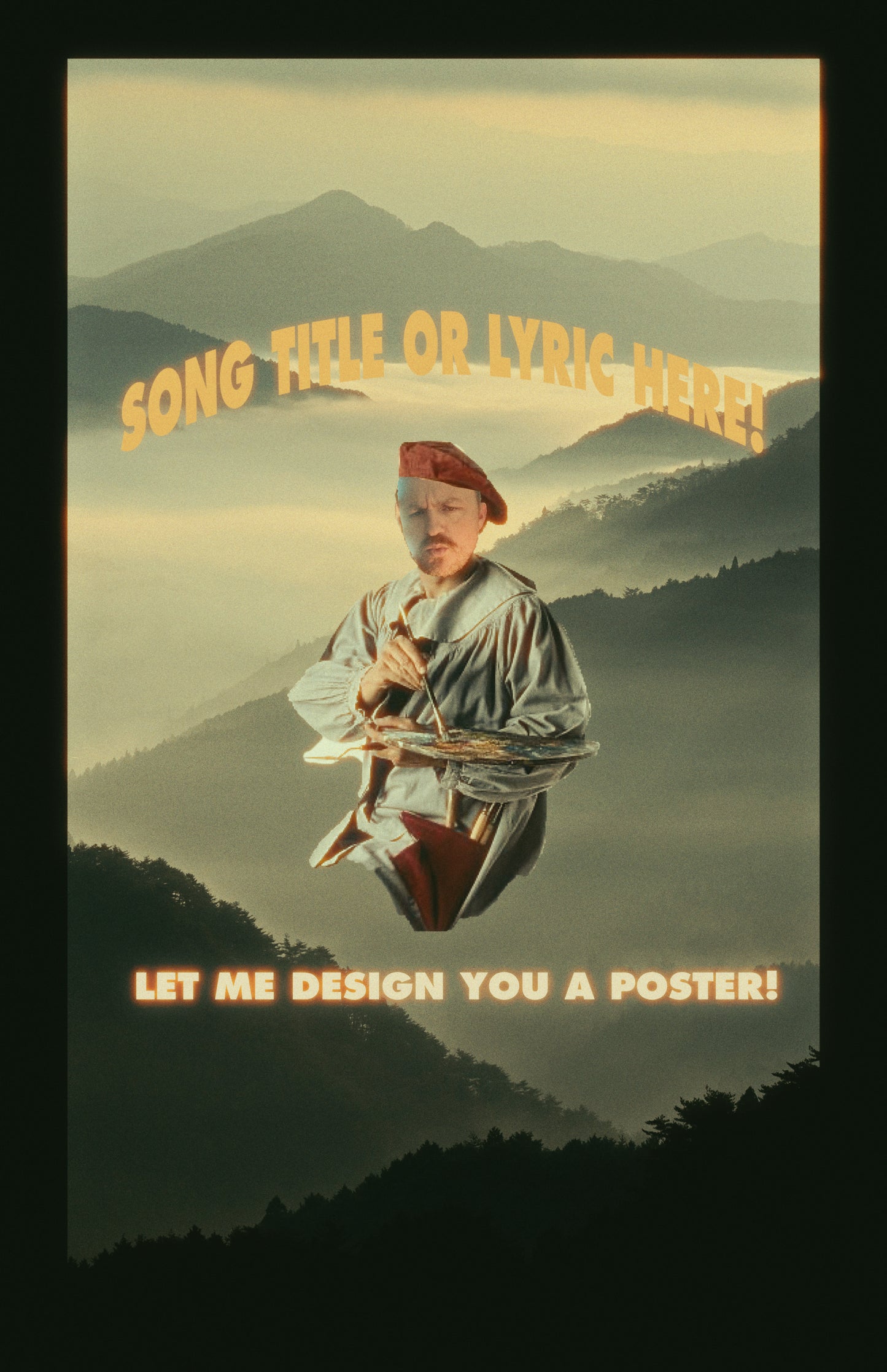 Custom Grady-Designed Poster (Perfect for Gifts)