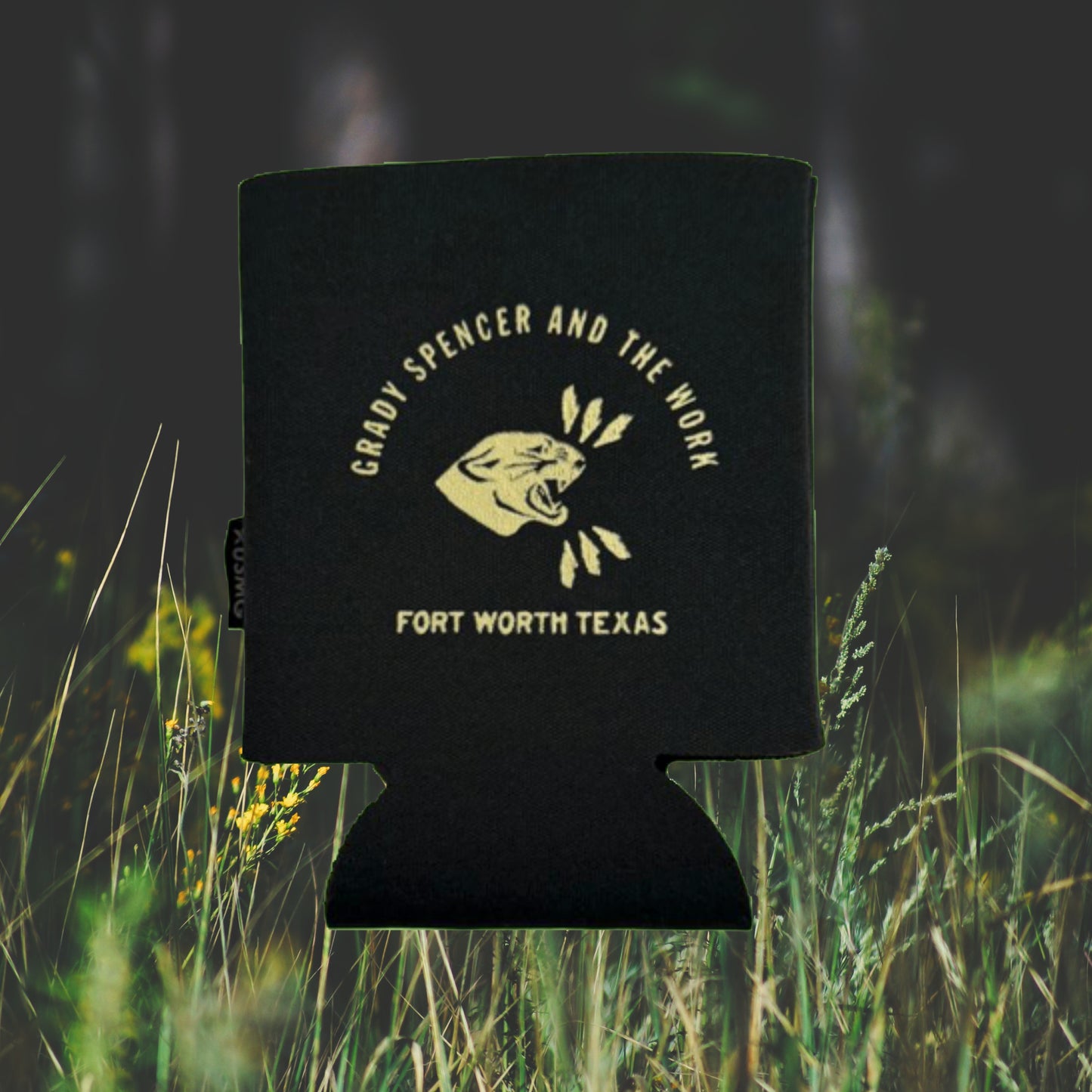 Panther Logo Koozie